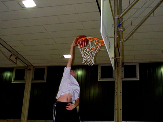 Snapshot von Frank Schowalter beim Dunk